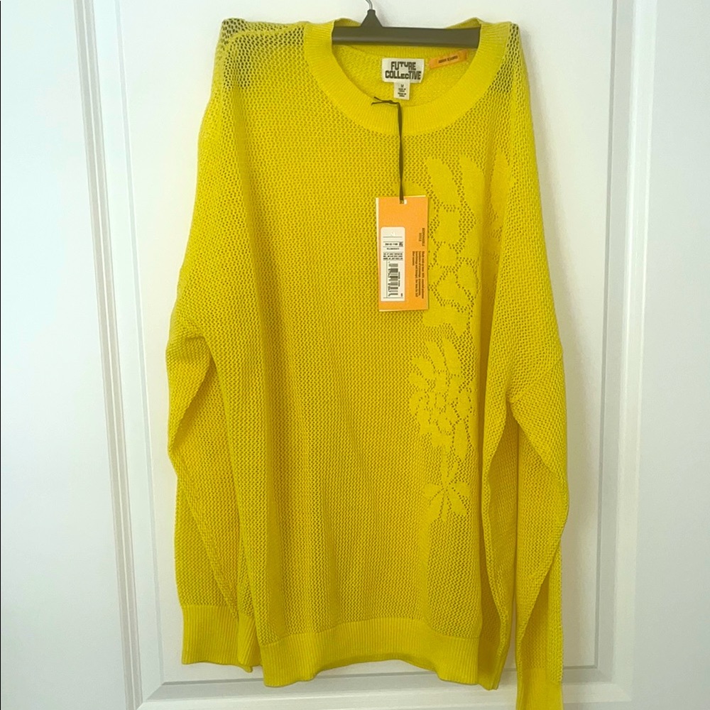 Yellow Women's Lightweight Sweater